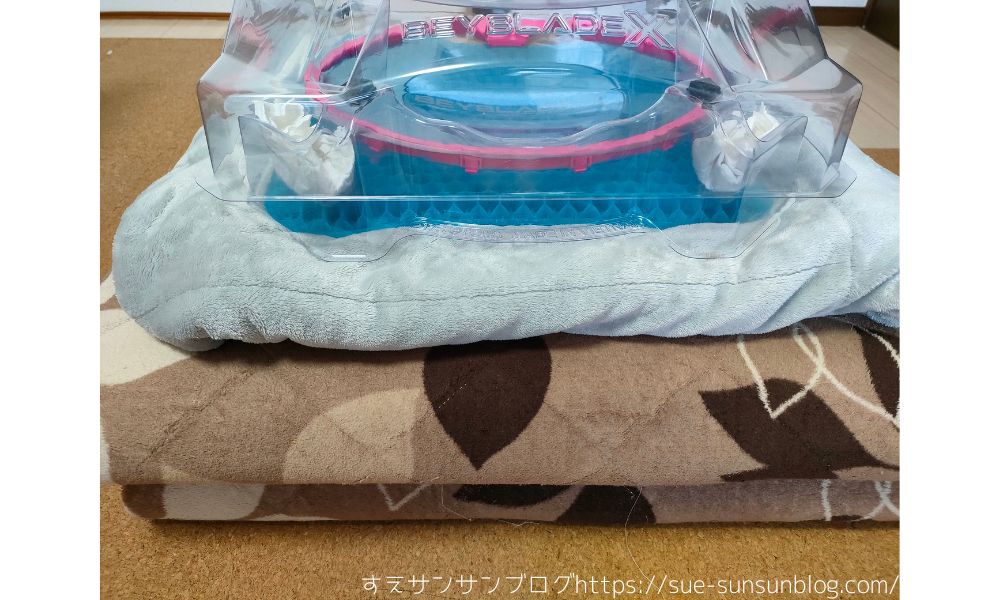 我が家のベイブレード騒音対策2